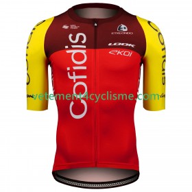Homme Maillot vélo Team Cofidis 2025